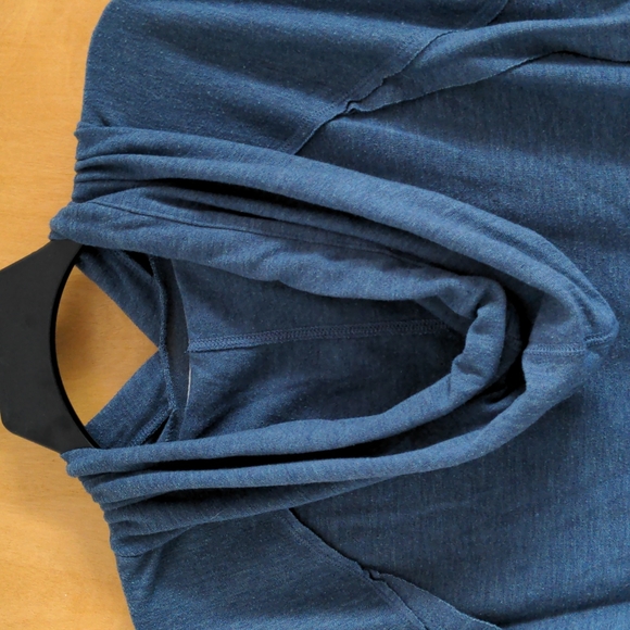Blue tunic hoodie - Picture 4 of 5